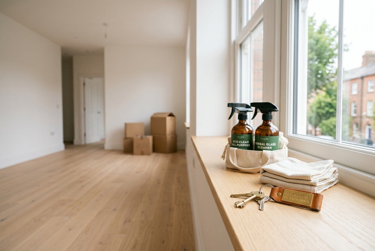Illustration of move-in & end-of-tenancy cleaning